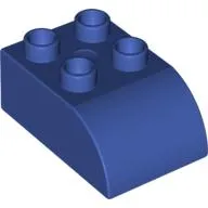 Duplo Brick 2 x 3 with Curved Top