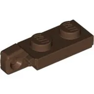 Hinge Plate 1 x 2 Locking with 1 Finger On End, with Groove