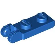 Hinge Plate 1 x 2 Locking with 2 Fingers On End, with Groove, 9 Teeth