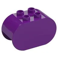 Duplo Brick 2 x 4 x 2 Rounded Ends