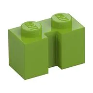 Brick Special 1 x 2 with Groove