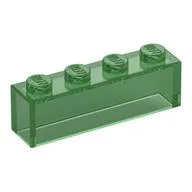 Brick 1 x 4 without Bottom Tubes