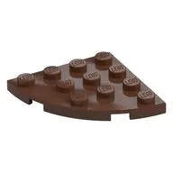 Plate Round Corner 4 x 4