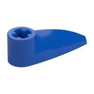 Technic Tooth 1 x 3 with Axle Hole [Rounded Underside]