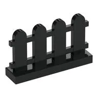 Picket Fence 1 x 4 x 2