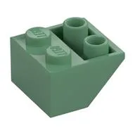 Slope Inverted 45° 2 x 2 [Ovoid Bottom Pin, Bar-sized Stud Holes]