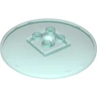 Dish 6 x 6 Inverted (Radar) with Solid Studs