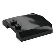Slope Curved 4 x 4 x 2/3 Triple Curved with 2 Studs