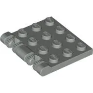 Hinge Plate 3 x 4 Locking Dual 2 Finger, 9 Teeth