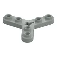 Technic Plate Rotor 3 Blade with Smooth Ends and 6 Studs (Propeller)