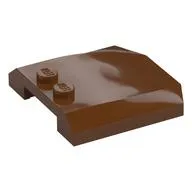 Slope Curved 4 x 4 x 2/3 Triple Curved with 2 Studs