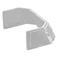Glass for Windscreen 4 x 6 x 4 Cab with Hinge [Fits 45406]