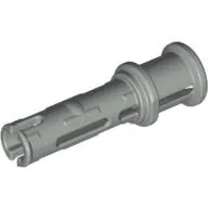 Technic Pin Long with Friction Ridges Lengthwise and Stop Bush [3 Lateral Holes, Big Pin Hole]