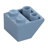 Slope Inverted 45° 2 x 2 [Ovoid Bottom Pin, Bar-sized Stud Holes]