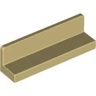 Panel 1 x 4 x 1 with Rounded Corners [Thick Wall]