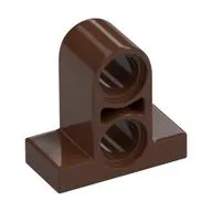 Technic Pin Connector Plate 1 x 2 x 1 2/3 [Two Holes On Top]
