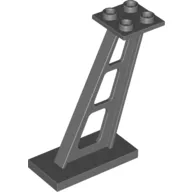 Support 2 x 4 x 5 Stanchion Inclined [5mm wide posts]
