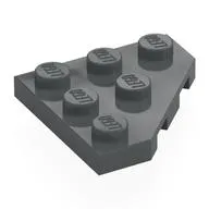 Wedge Plate 3 x 3 Cut Corner