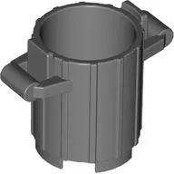 Trash Can with 2 Cover Holders