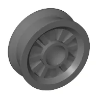 Wheel Spoked 2 x 2 with Pin Hole