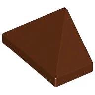 Slope 45° 2 x 1 Triple with Ovoid Bottom Pin