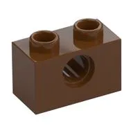 Technic Brick 1 x 2 [1 Pin Hole]
