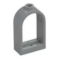 Window 1 x 2 x 2 2/3 with Rounded Top