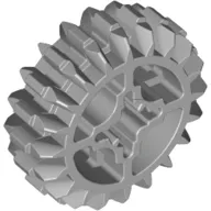 Technic Gear 20 Tooth Double Bevel with Axle Hole Type 2 [X Opening]