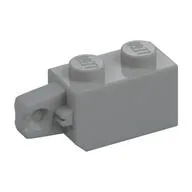 Hinge Brick 1 x 2 Locking with 1 Finger Vertical End