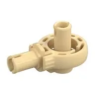 Technic Rotation Joint Ball Loop with Two Perpendicular Pins with Friction