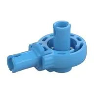 Technic Rotation Joint Ball Loop with Two Perpendicular Pins with Friction