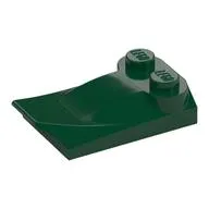 Wedge Curved 2 x 3 x 2/3 Two Studs, Wing End