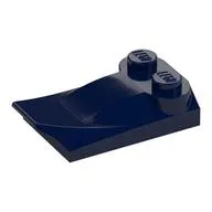 Wedge Curved 2 x 3 x 2/3 Two Studs, Wing End