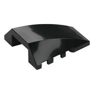 Wedge Curved 4 x 4 No Top Studs