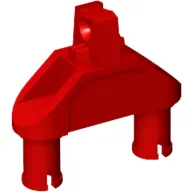 Hinge 1 x 3 Triangle with Two Pins, 1 Locking Finger, Round Pin Holes