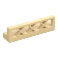 Fence Lattice 1 x 4 x 1