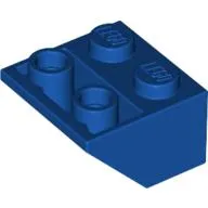 Slope Inverted 45° 2 x 2 [Ovoid Bottom Pin, Bar-sized Stud Holes]