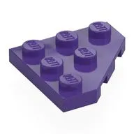 Wedge Plate 3 x 3 Cut Corner