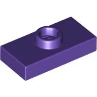 Plate Special 1 x 2 with 1 Stud without Groove (Jumper)