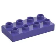 Duplo Plate 2 x 4
