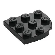 Plate Round Corner 3 x 3