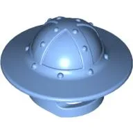 Helmet with Chinstrap and Wide Brim