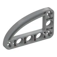 Technic Beam 3 x 5 L-Shape with Quarter Ellipse Thin