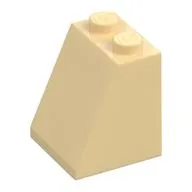 Slope 65° 2 x 2 x 2 with Bottom Tube