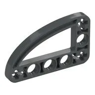 Technic Beam 3 x 5 L-Shape with Quarter Ellipse Thin