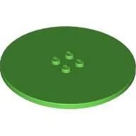 Plate Special Round 8 x 8 with 2 x 2 Center Studs without Groove