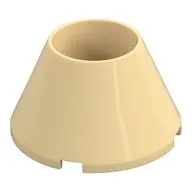 Cone 4 x 4 x 2 Hollow No Studs