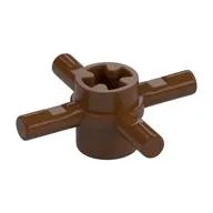 Technic Axle Connector Hub with 4 Bars at 90°