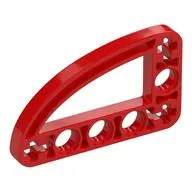 Technic Beam 3 x 5 L-Shape with Quarter Ellipse Thin