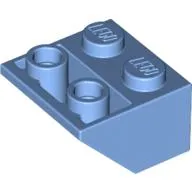 Slope Inverted 45° 2 x 2 [Ovoid Bottom Pin, Bar-sized Stud Holes]